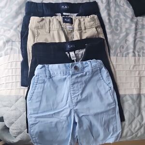 Place Kids Shorts - Light Blue, Beige, Navy, And Black